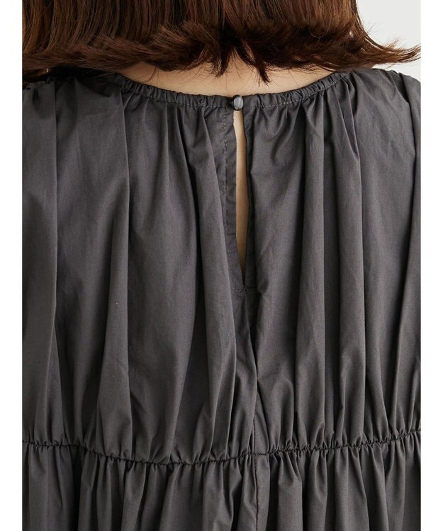 Green Parks ・ＥＬＥＮＣＡＲＥ　ＤＵＥ　ティアードノースリチュニック Charcoal Gray