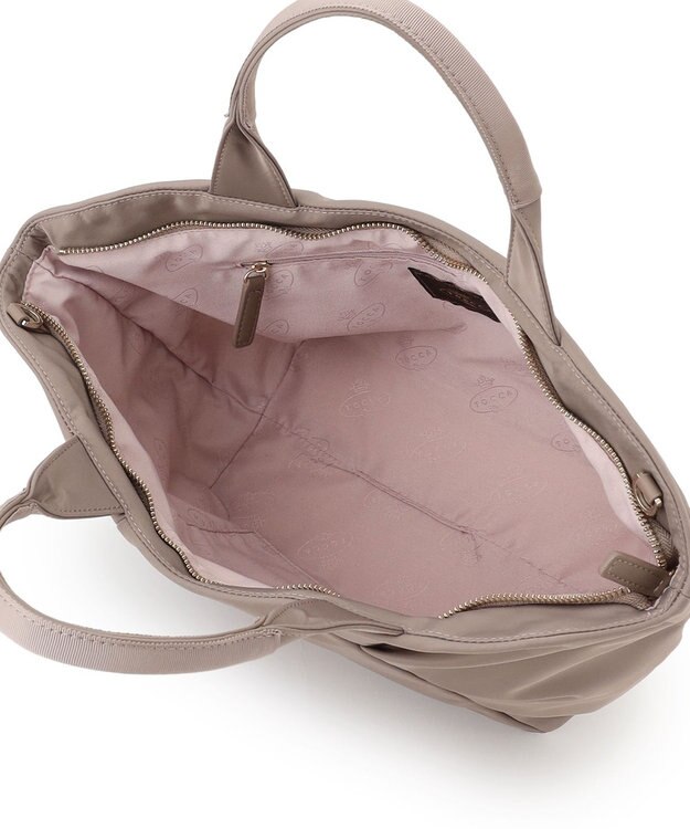 TOCCA 【八木アリサさん着用】RIBBON KNOT NYLONBAG ナイロントートバッグ ベージュ系