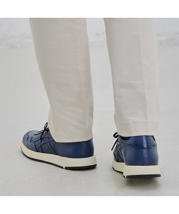 ASICS WALKING RUNWALK TRAD SNEAKER 3E ネイビーブルー