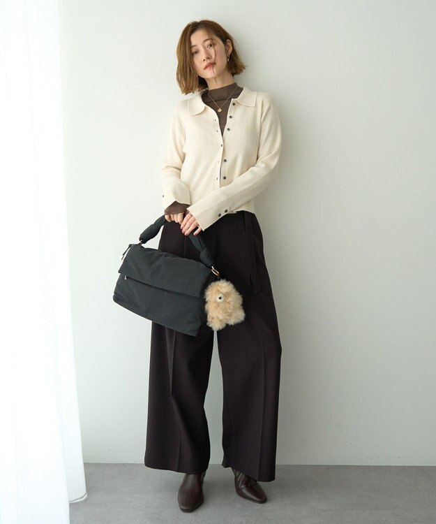 YECCA VECCA 【COSY】BEARバッグチャーム Beige