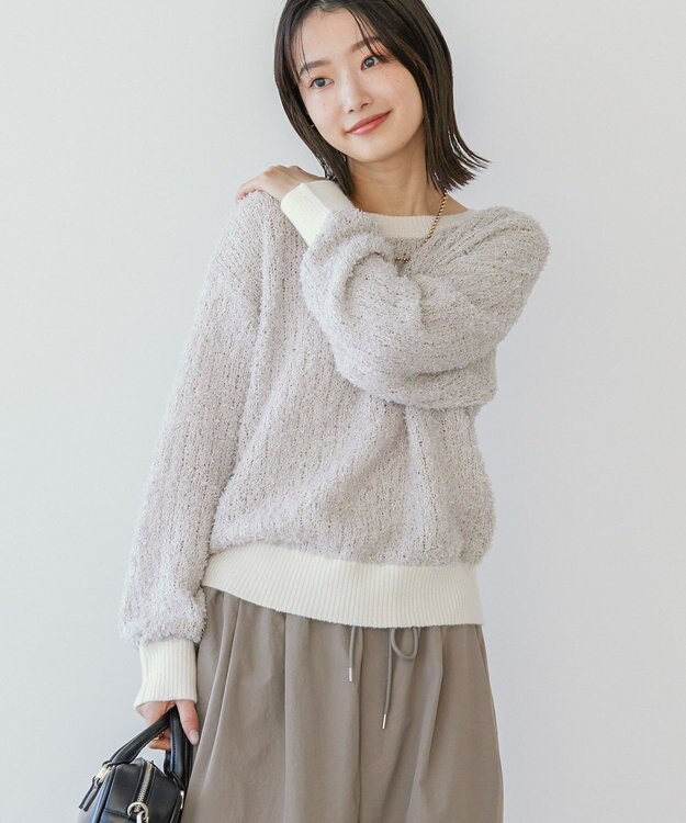 AMERICAN HOLIC テープヤーンプルオーバー Light Gray