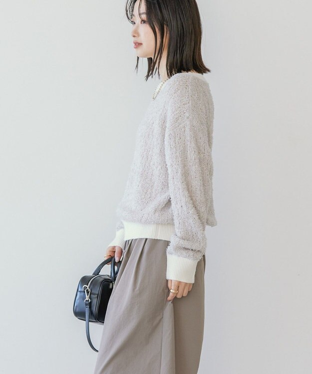 AMERICAN HOLIC テープヤーンプルオーバー Light Gray