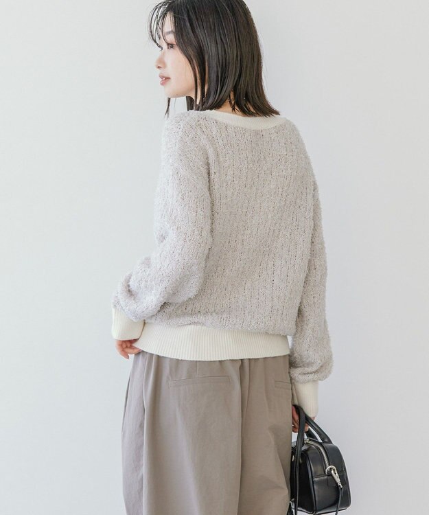 AMERICAN HOLIC テープヤーンプルオーバー Light Gray