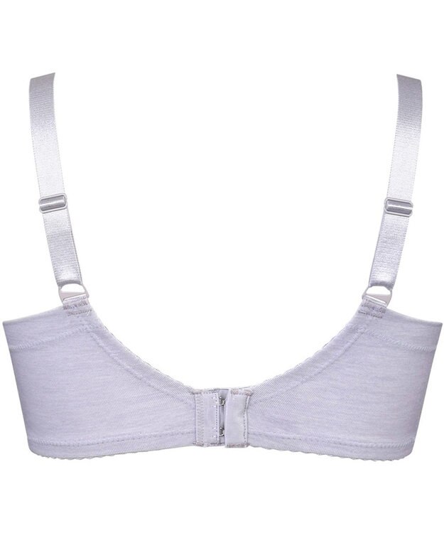 Wing ブラジャー バストをしっかり包みこむ 背中の段差を軽減 綿混(カップ肌側) フルカップブラ KB2115 ウイング／ワコール グレー