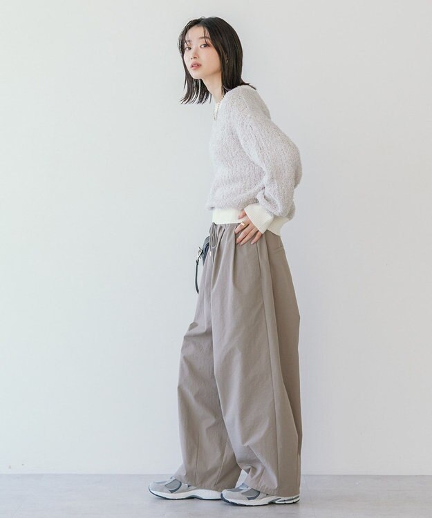 AMERICAN HOLIC テープヤーンプルオーバー Light Gray