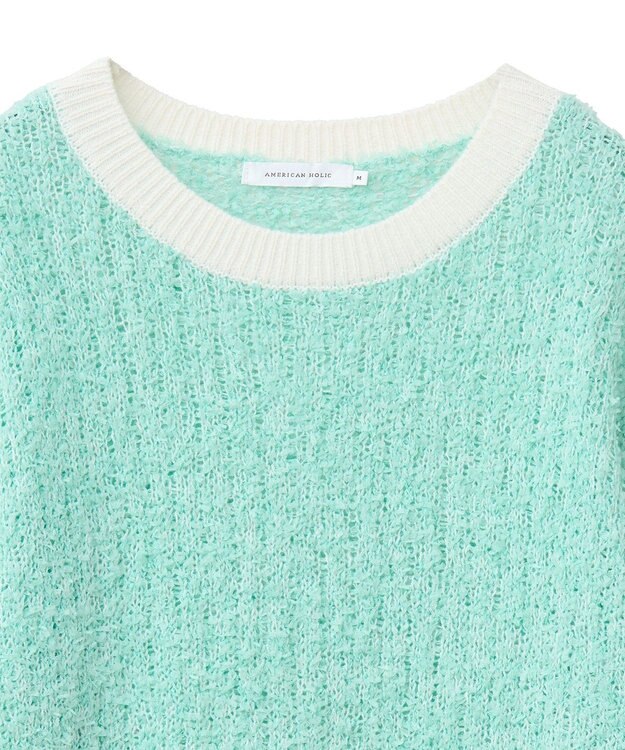 AMERICAN HOLIC テープヤーンプルオーバー Mint