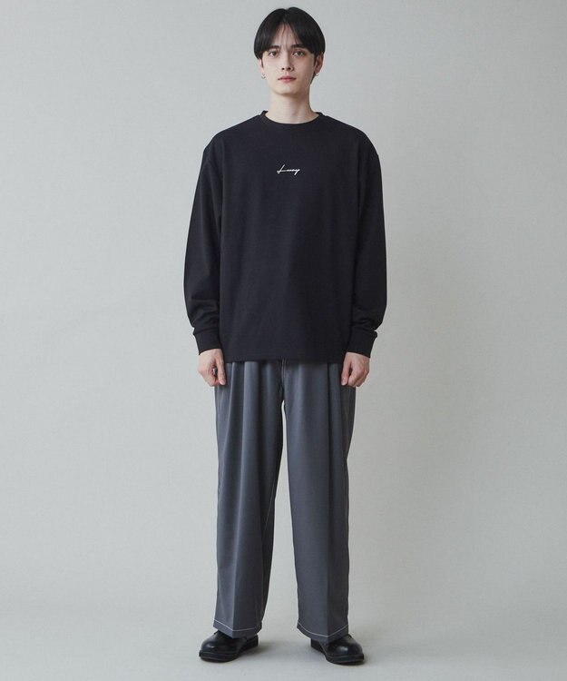 WEGO AIRFUNCTIONシンプルロゴロンT ブラック