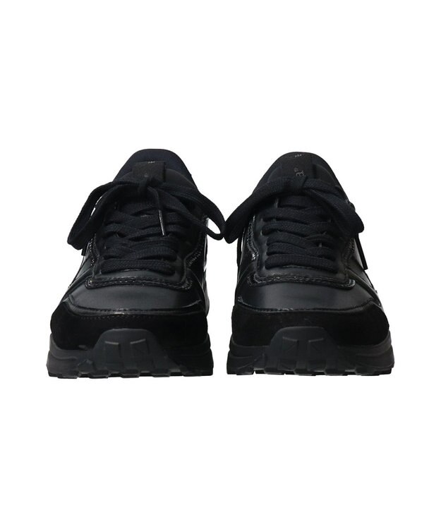 INTER-CHAUSSURES 【BUSSOLA】撥水スリッポンスニーカー​ ブラック