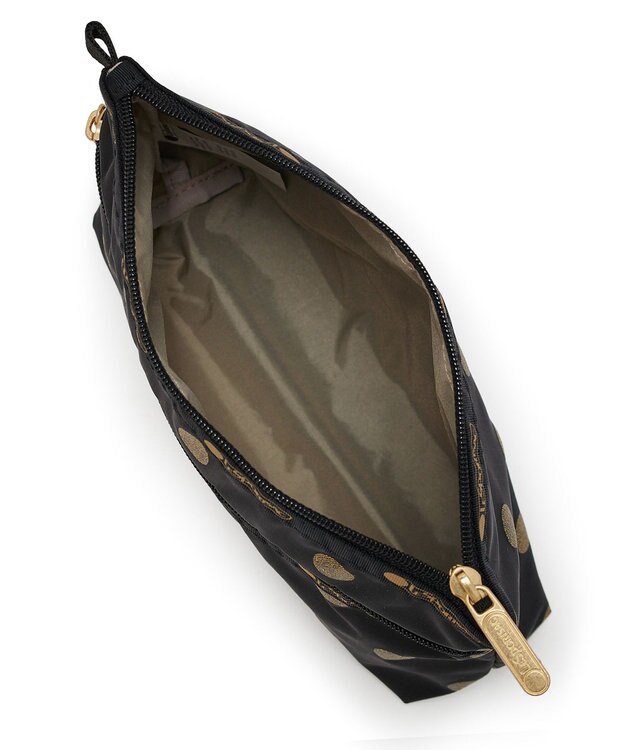 LeSportsac COSMETIC CLUTCH/ゴールドグリッタードッツ ゴールドグリッタードッツ