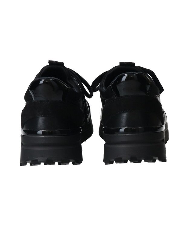 INTER-CHAUSSURES 【BUSSOLA】撥水スリッポンスニーカー​ ブラック