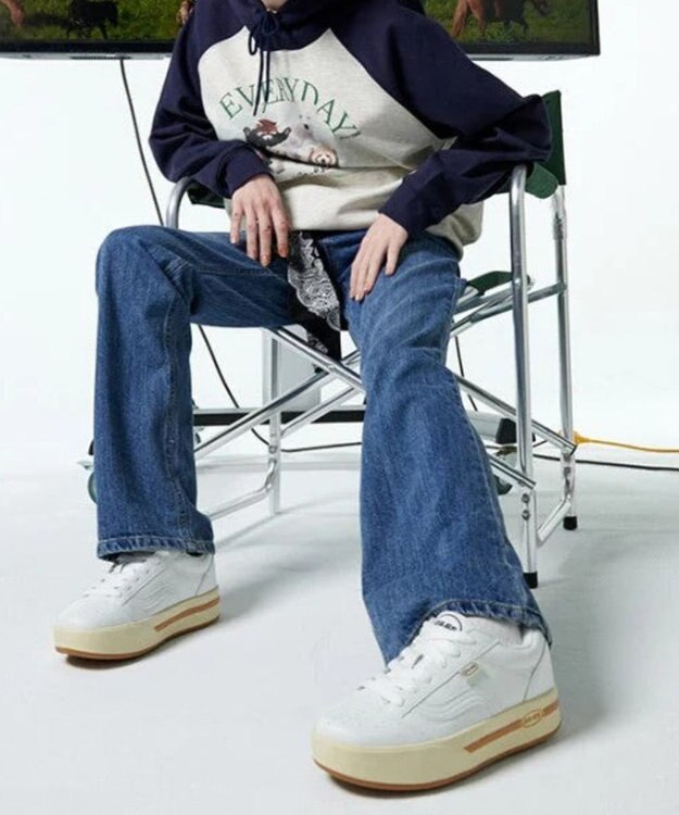 BONTRE 【23.65/イーシプサムチョンユクオ】厚底カジュアルスニーカー/VIVI ホワイト