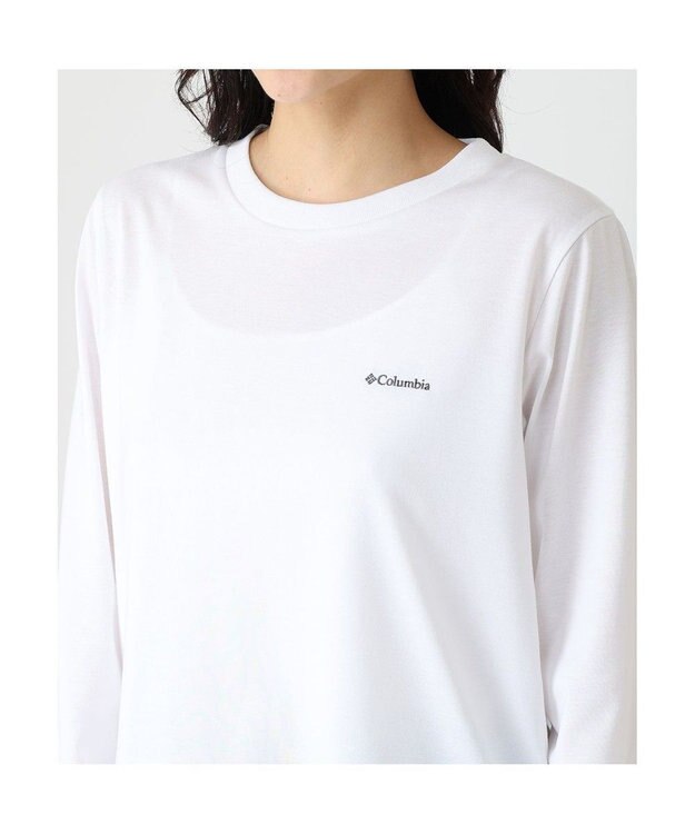Columbia Columbia/ ウィメンズクレストトゥーフォレストロングスリーブクルー /コロンビア White