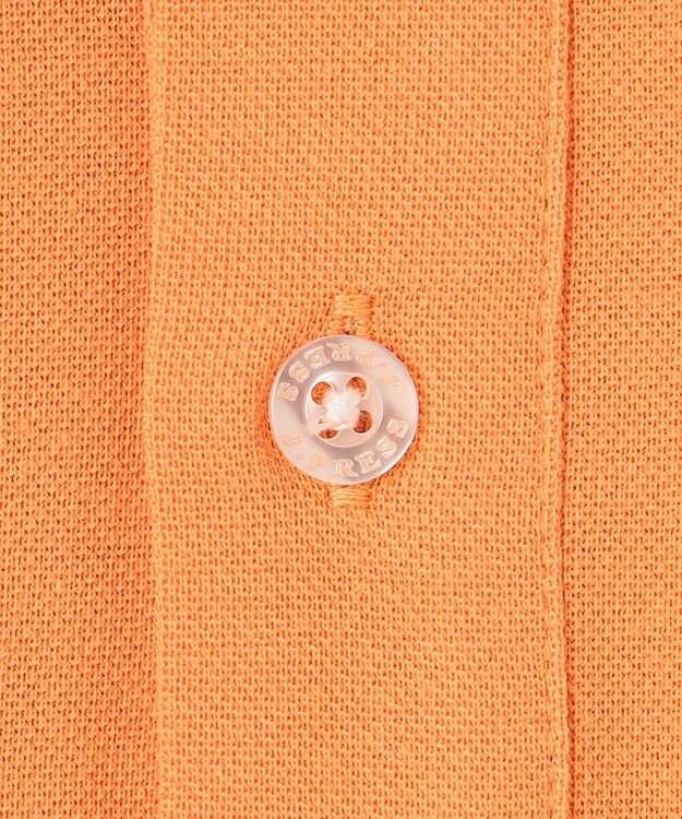 J.PRESS KIDS 【140-170cm】 T/Cライト鹿の子ポロシャツ オレンジ