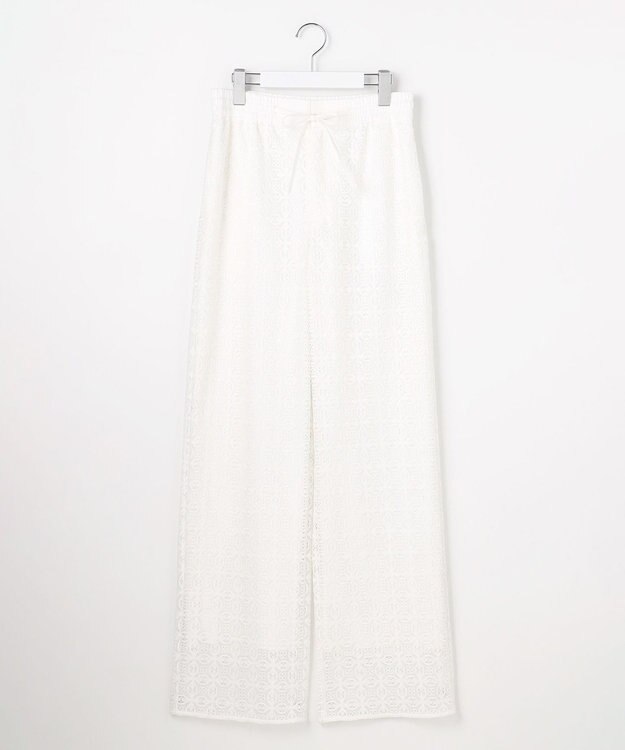 自由区 S ジオメトリックレース パンツ オフ