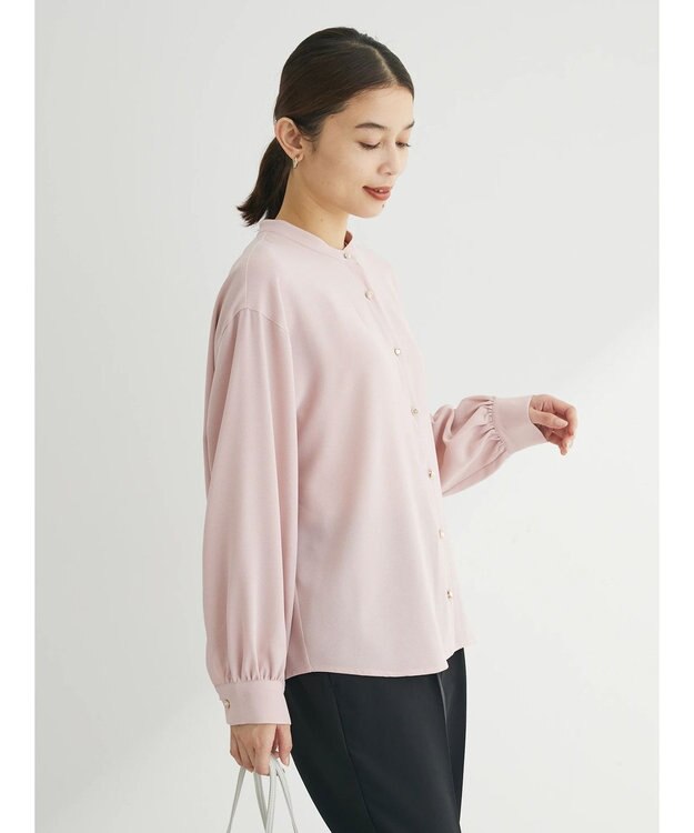 Green Parks ・ＥＬＥＮＣＡＲＥ　ＤＵＥ　バックプリーツブラウス Pink