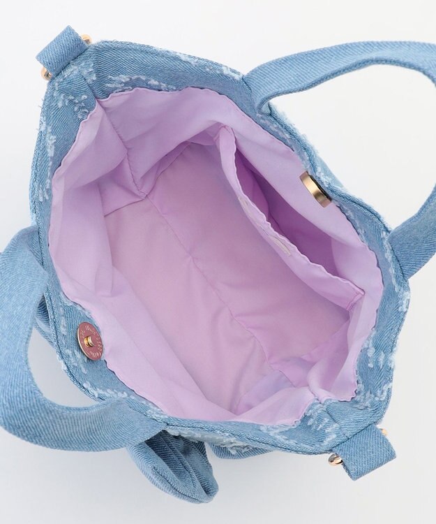 ANY KIDS 2WAY リボンバッグ デニム