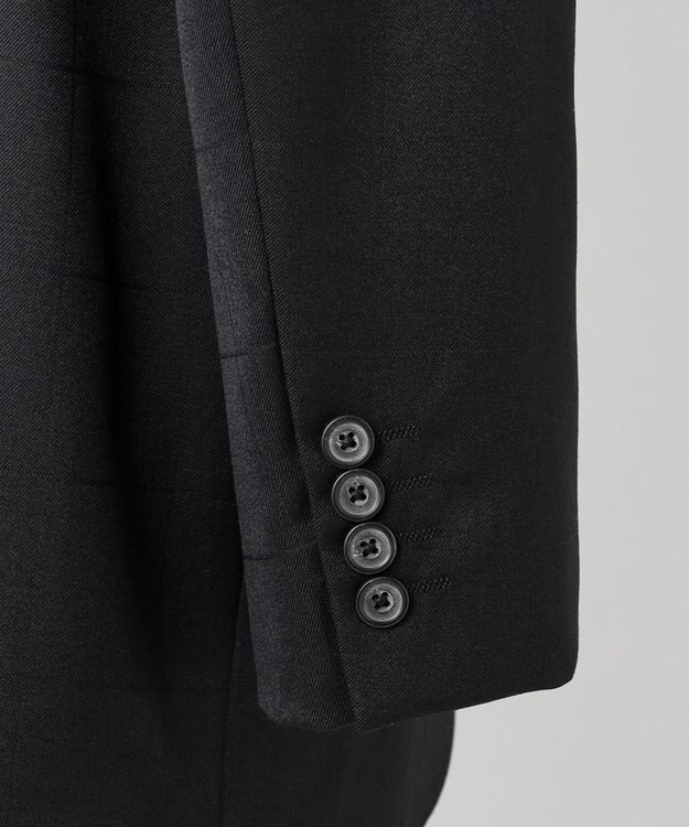 GOTAIRIKU 【御幸毛織】 DRYSPINNER ストレッチ スーツ ブラック系4