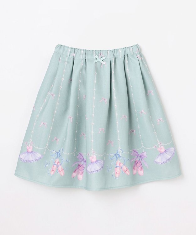 ANY KIDS メロディスカート ミント×バレエ