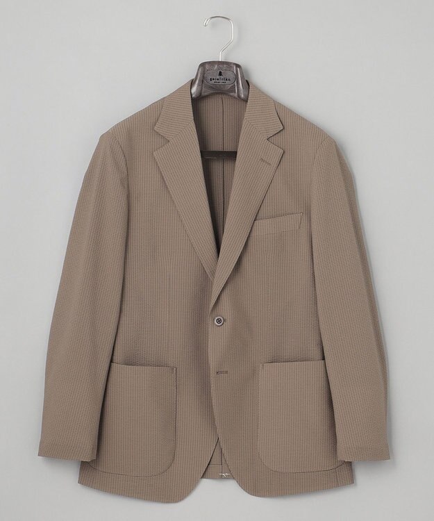 GOTAIRIKU 【AIRY MOVE  / セットアップ対応】DotAir2WAYストレッチサッカー セットアップジャケット ベージュ系