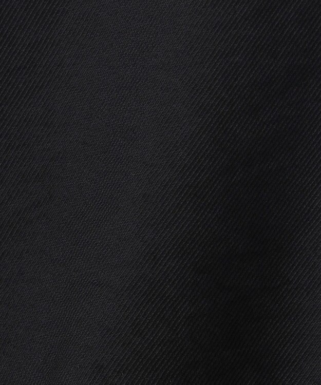 ICB L 【接触冷感・洗える】 ワッシャーツイル ワンピース ブラック系