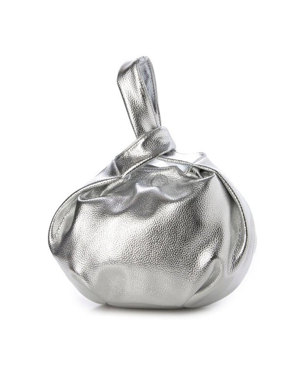 UNBILLION カシュカシュ cachecache / ワンハンドルラウンドバッグ シルバー