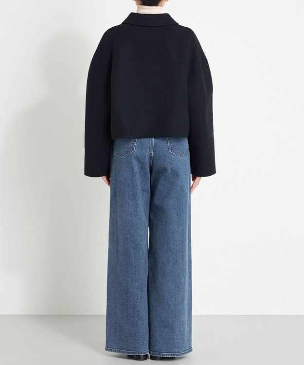 NAVE クロップドリバージャケット ブラック系