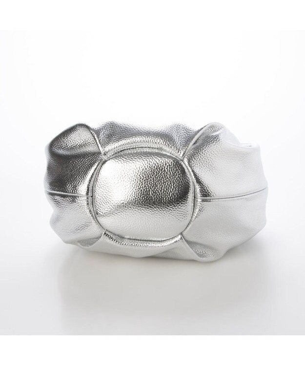 UNBILLION カシュカシュ cachecache / ワンハンドルラウンドバッグ シルバー