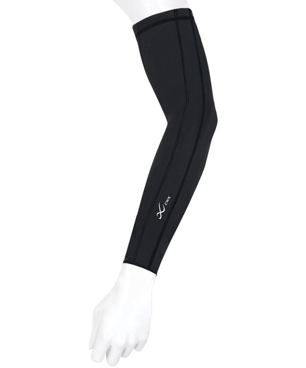 CW-X 【UNISEX】 CW-X アームサポーター 【左腕用】 腕全体の筋肉を連動 肘の負担を軽減 ストレッチ性(本体) ユニセックス BCR002 /ワコール ブラック
