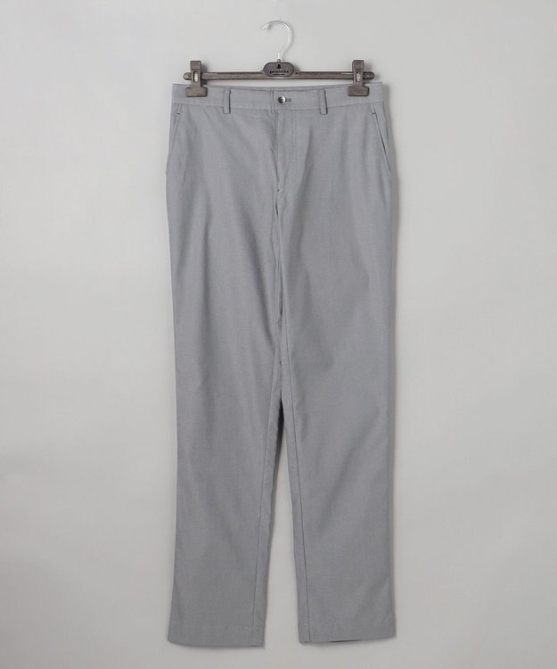 GOTAIRIKU チノ以上スラックス未満のドレス感【接触冷感/吸水速乾/ストレッチ】クールモーション コットンパンツ ライトグレー系