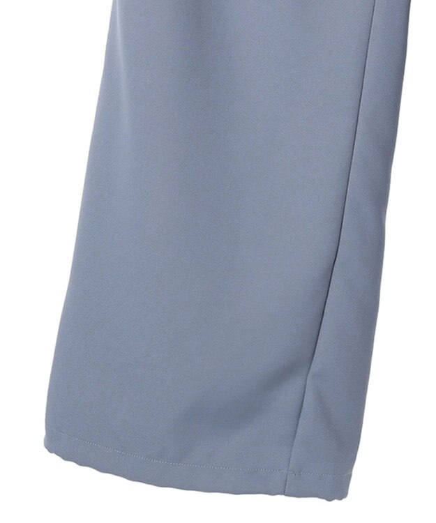 earth music&ecology 裾ドロストパラシュートパンツ Grayish Blue