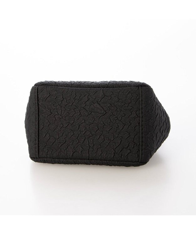 UNBILLION カシュカシュ cachecache / 2wayパールハンドル付きがま口パーティバッグ ブラック