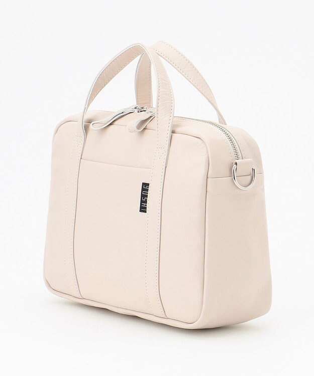 YUSHI 【本革/2way】NUANCE - BOSTON SHOULDER 本革 ボストンショルダー ホワイト