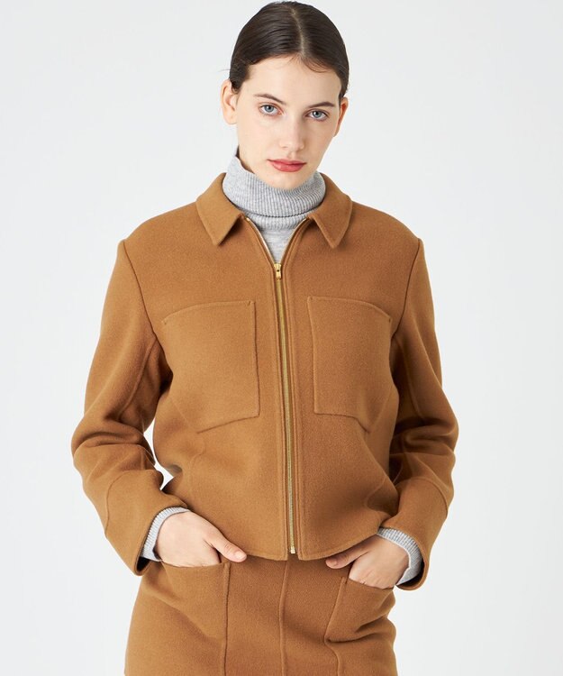 BEIGE， THOUIN / ショートジャケット Camel