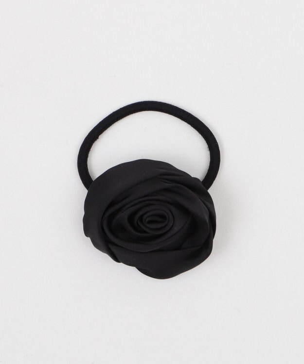 WEGO Lローズヘアゴム ブラック