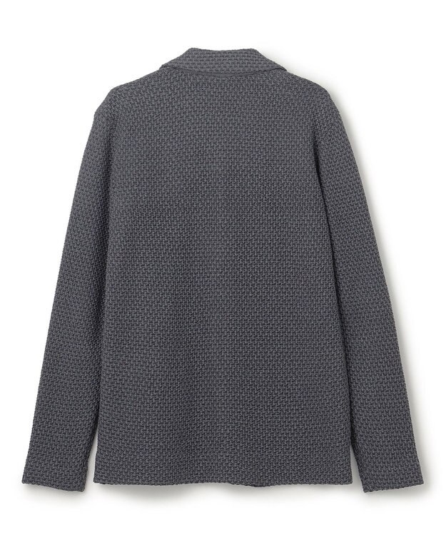 JOSEPH HOMME ストロータックステッチ　ニットジャケット グレー系