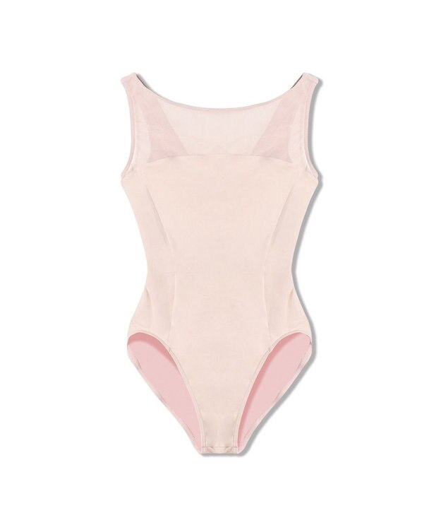 Chacott ノースリーブレオタード ヨーロピアンピンク