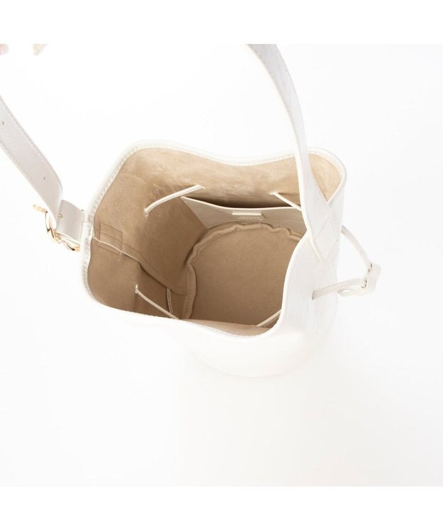 UNBILLION カカトゥ kakatoo / ドロストバゲットバッグ アイボリー