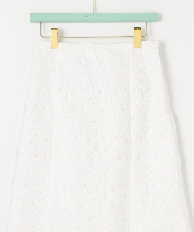 TOCCA 【洗える】MERMAID スカート ホワイト系7
