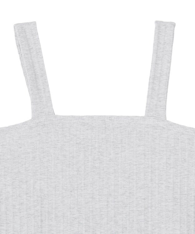 AMERICAN HOLIC 【マルチ機能】ベアタンクトップ Light Gray Mixture