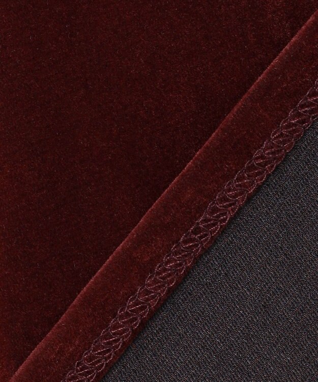 ANY チュールフロッキープルオーバー ボルドー