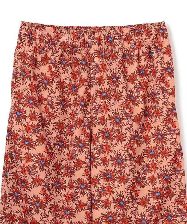 UNFILO MENS TORO TORO イージー ワイドパンツ [24年春夏商品] 花柄赤