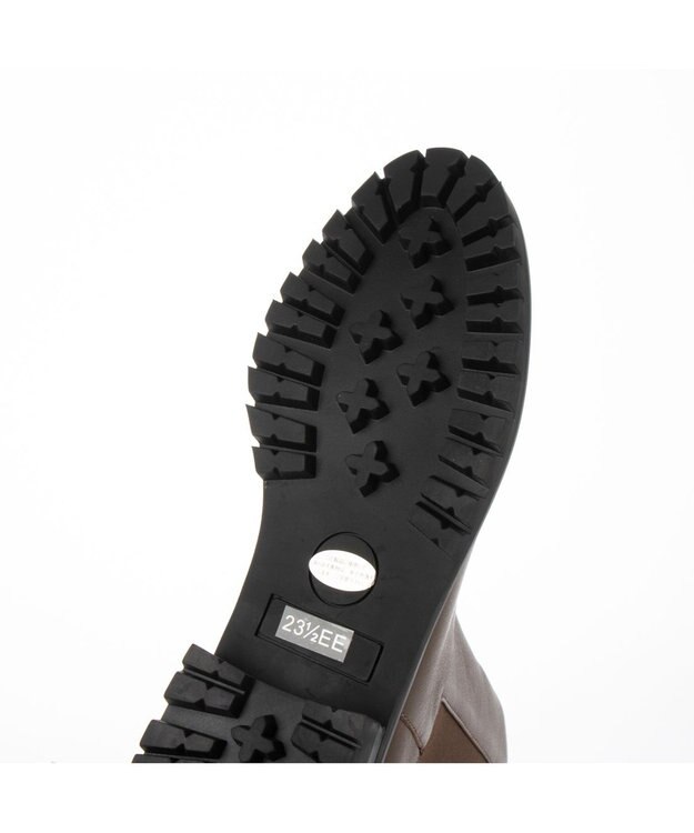 ing <ing>【サスティナブルシリーズ】タンクソールサイドゴアブーツ ブラウン