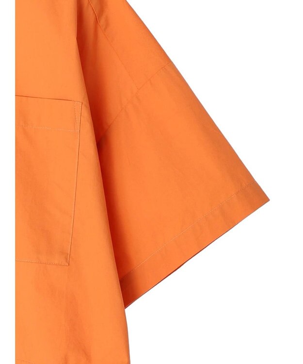 Green Parks ＫＢＦ　ショート丈ミリタリーシャツ Orange