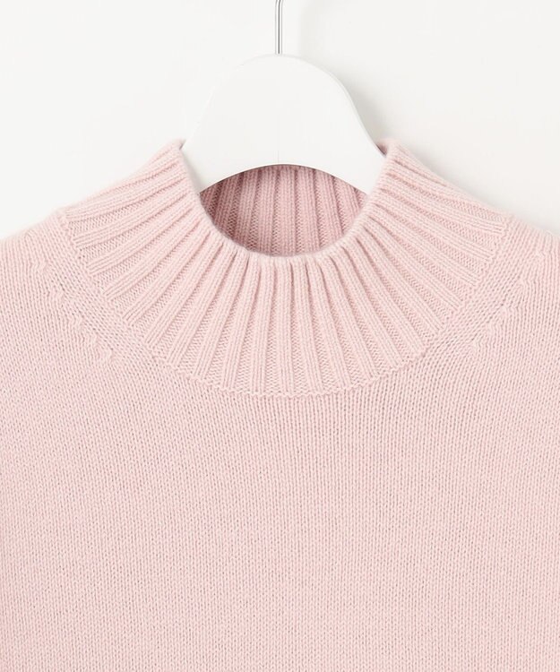 J.PRESS LADIES 【洗える】CASHBIT NEO ハイネックニット ピンク系