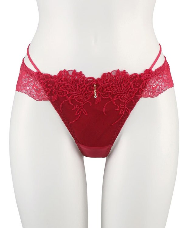 San-ai Resort（三愛水着楽園） エレガントコレクションPremium2312デザインTショーツ 【northerly】 レッド