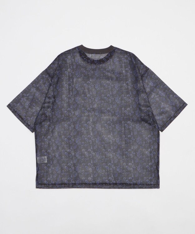 WEGO 【2点SET】メッシュパターンアンサンブルPOシャツ（SS） 柄2