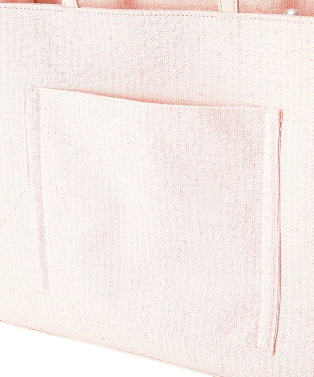 Maison de FLEUR ツイードキャリーオントートバッグ Pink