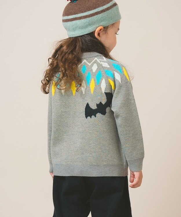 ami amie コウモリカーディガンFree Size グレー