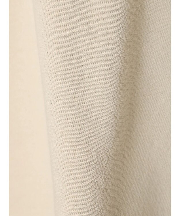 CRAFT STANDARD BOUTIQUE ミニ裏毛パウダー加工ＰＴ　Ｐ／Ｏ　Ｌ／Ｓ Light Beige