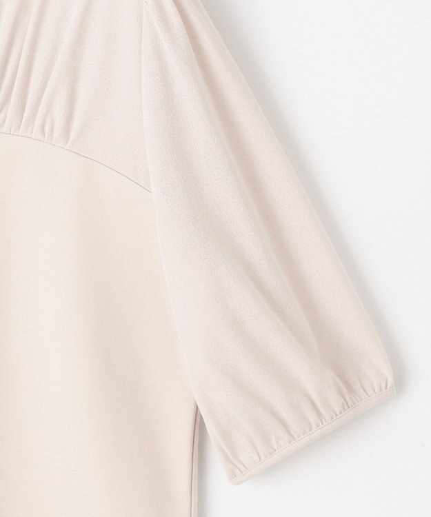 ANY SIS シアーコンビ プルオーバー アイボリー